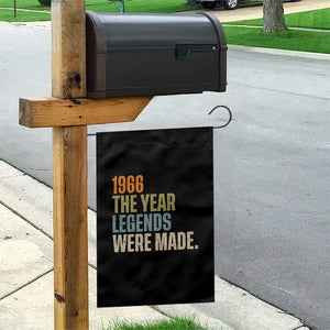 60th Birthday Gift For Men Garden Flag Vintage 1966 60 Years Old Birthday TS10 Print Your Wear