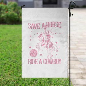 Save a Horse Ride A Cowboy Garden Flag Funny Cowgirl Western Style TS10 Print Your Wear