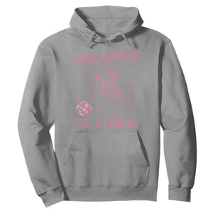Save a Horse Ride A Cowboy Hoodie Funny Cowgirl Western Style TS10 Sport Gray Print Your Wear