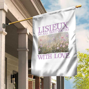 St Therese of Lisieux Garden Flag Catholic Saint Gift for Girls Orthodox Christian TS10 Print Your Wear
