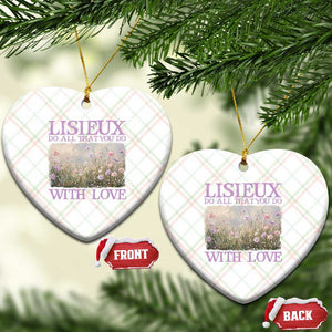 St Therese of Lisieux Ceramic Ornament Catholic Saint Gift for Girls Orthodox Christian TS10 Print Your Wear