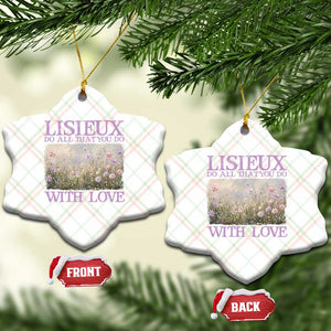 St Therese of Lisieux Ceramic Ornament Catholic Saint Gift for Girls Orthodox Christian TS10 Print Your Wear