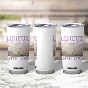St Therese of Lisieux Tumbler Cup Catholic Saint Gift for Girls Orthodox Christian TS10 Print Your Wear