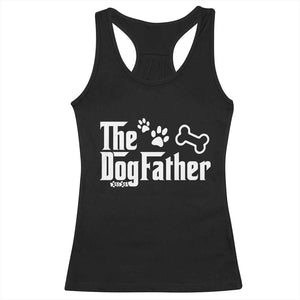 Dog Dad Racerback Tank Top The Dogfather Fathers Day Gift For Dog Lovers