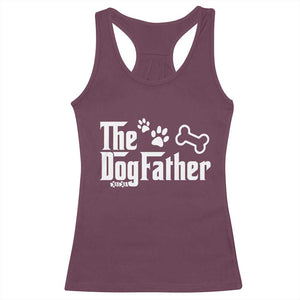 Dog Dad Racerback Tank Top The Dogfather Fathers Day Gift For Dog Lovers