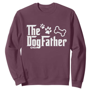 Dog Dad Sweatshirt The Dogfather Fathers Day Gift For Dog Lovers