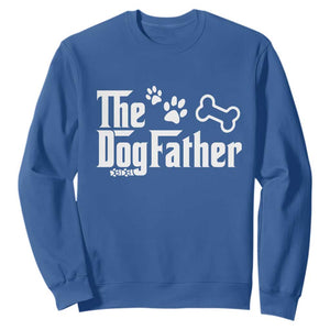 Dog Dad Sweatshirt The Dogfather Fathers Day Gift For Dog Lovers