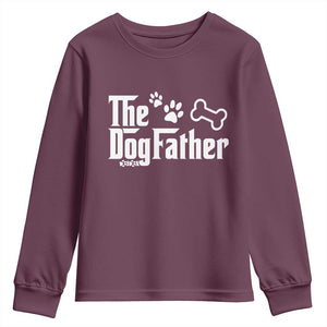 Dog Dad Youth Sweatshirt The Dogfather Fathers Day Gift For Dog Lovers