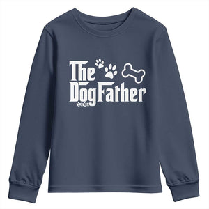 Dog Dad Youth Sweatshirt The Dogfather Fathers Day Gift For Dog Lovers