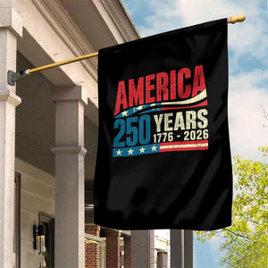 250th Anniversary USA Garden Flag Retro 250 Years American 1776 2026 US Flag