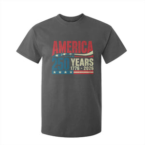 250th Anniversary USA T Shirt For Kid Retro 250 Years American 1776 2026 US Flag