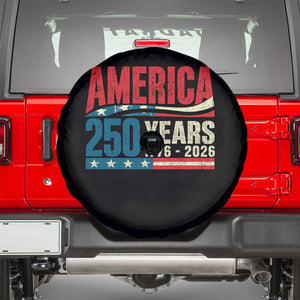 250th Anniversary USA Spare Tire Cover Retro 250 Years American 1776 2026 US Flag