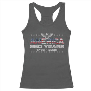 250th Anniversary USA Racerback Tank Top Vintage Eagle 250 Years American 1776 2026 US Flag