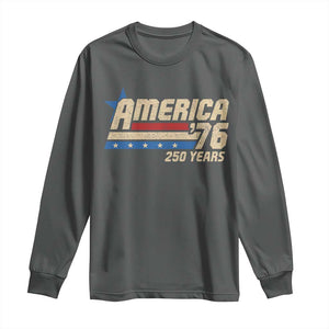 250th Anniversary USA Long Sleeve Shirt America Retro 250 Years 1776 2026