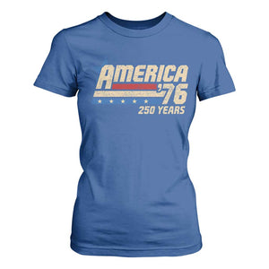 250th Anniversary USA T Shirt For Women America Retro 250 Years 1776 2026