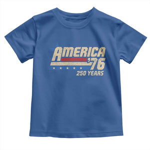 250th Anniversary USA Toddler T Shirt America Retro 250 Years 1776 2026