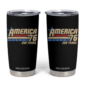 250th Anniversary USA Tumbler Cup America Retro 250 Years 1776 2026