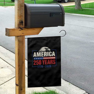 250 Anniversary USA Garden Flag Retro Eagle 250 Years Of Freedom 1776 2026