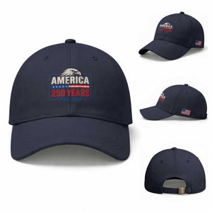250 Anniversary USA Baseball Cap Retro Eagle 250 Years Of Freedom 1776 2026