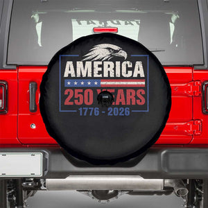 250 Anniversary USA Spare Tire Cover Retro Eagle 250 Years Of Freedom 1776 2026