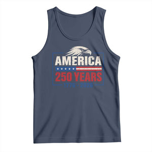 250 Anniversary USA Tank Top Retro Eagle 250 Years Of Freedom 1776 2026
