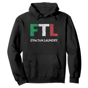 Gym Tan Laundry GTL Italian Flag Hoodie TS10 Black Print Your Wear