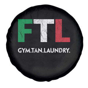 Gym Tan Laundry GTL Italian Flag Spare Tire Cover TS10 Print Your Wear