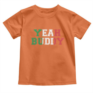 Yeah Buddy Italian Flag Toddler T Shirt Vintage Retro TS10 Orange Print Your Wear