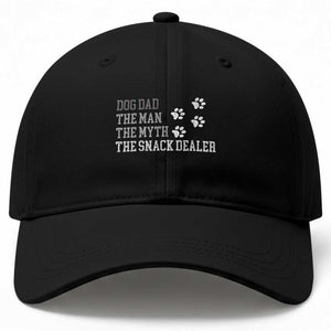 Dog Dad Baseball Cap Fathers Day Gift for Dog Lovers Retro Vintage TS10 Print Your Wear