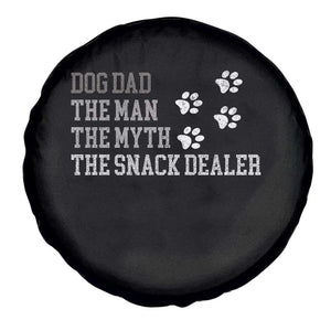 Dog Dad Spare Tire Cover Fathers Day Gift for Dog Lovers Retro Vintage TS10 Print Your Wear