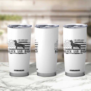 Black Lab Dad Tumbler Cup Funny Labrador Dad Fathers Day Gift for Dog Lovers TS10 Print Your Wear