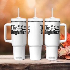 Dachshund Dog Dad Tumbler With Handle The Dogfather Fathers Day Gifts For Dog Lovers TS10 Print Your Wear