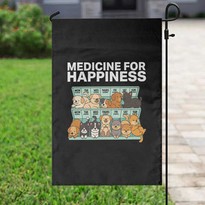 Funny Dog Lover Garden Flag My Medicine For Happiness Called Cats Everyday TS10 Print Your Wear