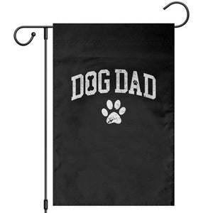 Retro Dog Dad Garden Flag Distressed Fathers Day Gift for Dog Lovers TS10 Black Print Your Wear