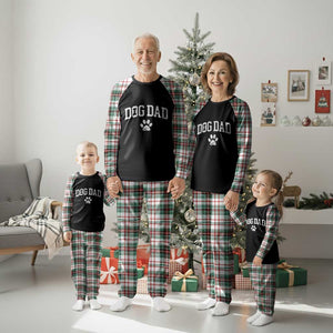 Retro Dog Dad Plaid Pajama Set Distressed Fathers Day Gift for Dog Lovers TS10 Christmas Plaid Print Your Wear