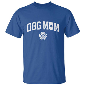 Dog Mom T Shirt Floral Fur Mama Gift For Her Mothers Day TS10 Royal Blue Print Your Wear