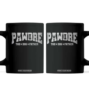 Pawdre The Dog Father Coffee Mug Dog Dad Christmas Fathers Day TS10 Black Print Your Wear
