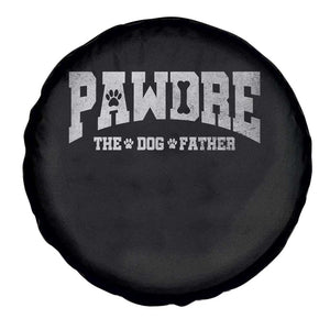 Pawdre The Dog Father Spare Tire Cover Dog Dad Christmas Fathers Day TS10 Print Your Wear
