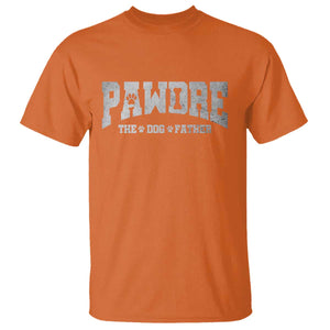 Pawdre The Dog Father T Shirt Dog Dad Christmas Fathers Day TS10 Orange Print Your Wear