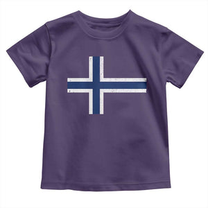 Norway Flag Toddler T Shirt Distressed Norwegian Norge Nordic Red White Blue Symbol
