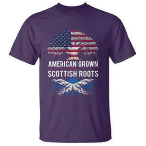 American Grown With Scottish Roots T Shirt Family Heritage USA Scotland Pride Gift TS10 Print Your Wear