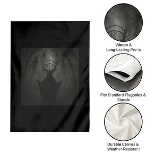 Wendigo Garden Flag Gothic Horror Forest Demon Cryptid Occult Dark Fantasy TS10 Print Your Wear