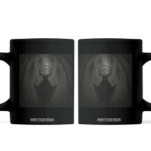 Wendigo Coffee Mug Gothic Horror Forest Demon Cryptid Occult Dark Fantasy TS10 Black Print Your Wear