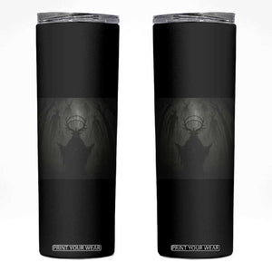 Wendigo Skinny Tumbler Gothic Horror Forest Demon Cryptid Occult Dark Fantasy TS10 Black Print Your Wear