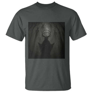 Wendigo T Shirt Gothic Horror Forest Demon Cryptid Occult Dark Fantasy TS10 Dark Heather Print Your Wear