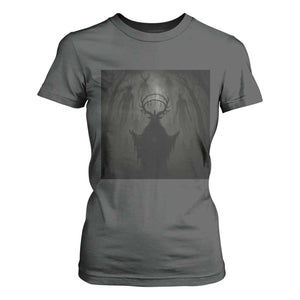 Wendigo T Shirt For Women Gothic Horror Forest Demon Cryptid Occult Dark Fantasy TS10 Dark Heather Print Your Wear