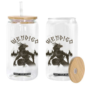 Wendigo Glass Can Horror Cryptid Occult Dark Fantasy TS10 Print Your Wear