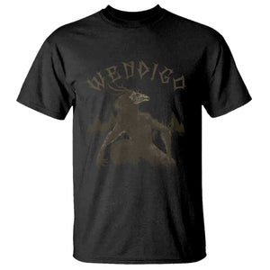 Wendigo T Shirt Horror Cryptid Occult Dark Fantasy TS10 Black Print Your Wear