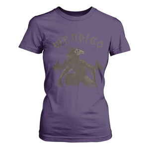 Wendigo T Shirt For Women Horror Cryptid Occult Dark Fantasy TS10 Purple Print Your Wear