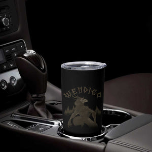Wendigo Tumbler Cup Horror Cryptid Occult Dark Fantasy TS10 Print Your Wear